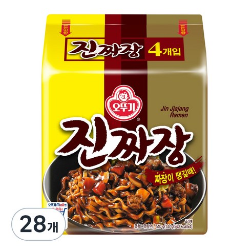 오뚜기 진짜장 멀티팩, 28개