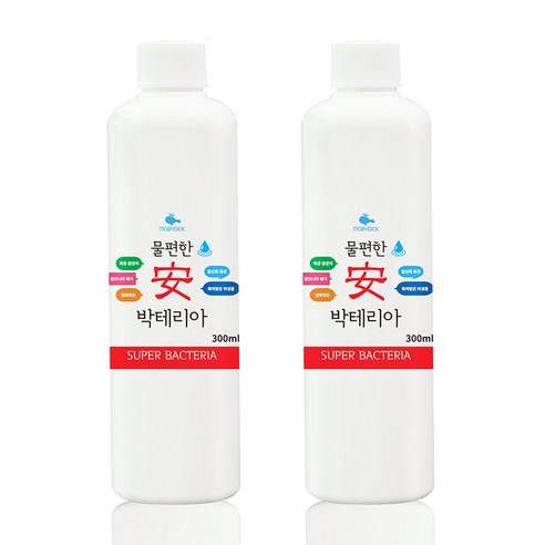모비딕 물편한 박테리아, 300ml, 2개