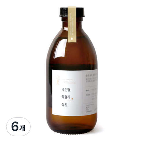 국순당 막걸리 식초, 300ml, 6개