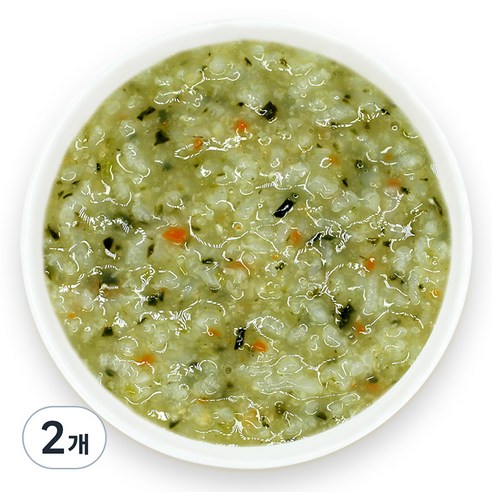 짱죽 유아용 실온 이유식 중기 죽 2, 160g, 2개, 전복영양죽