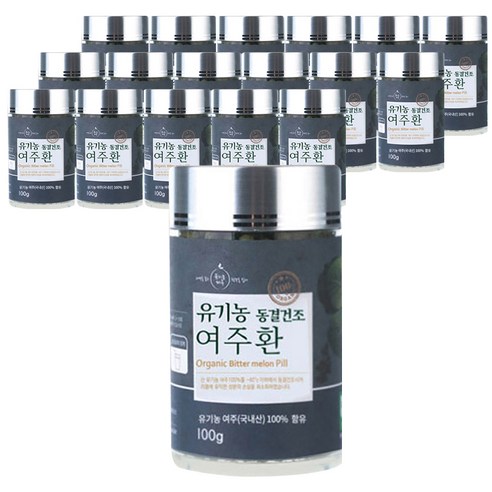 유기농마루 유기농 동결건조 여주환, 100g, 16개