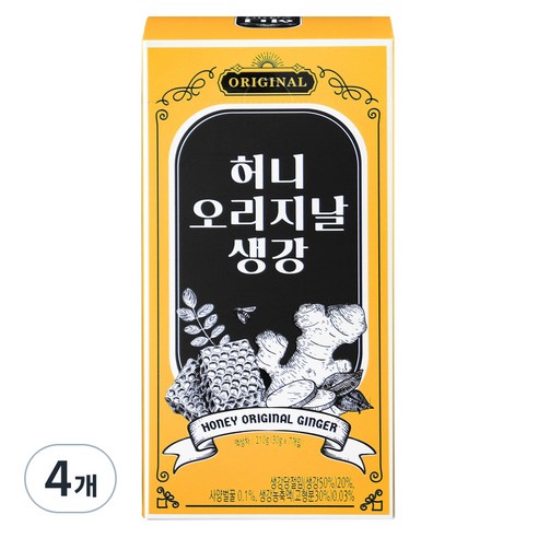다미즐 허니 오리지날 생강 액상차, 30g, 7개입, 4개