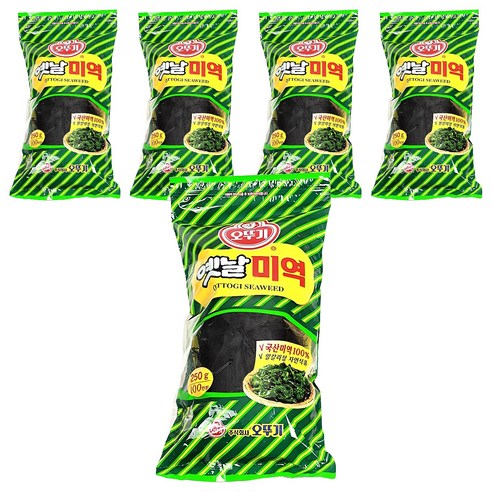 오뚜기옛날 미역, 250g, 5개