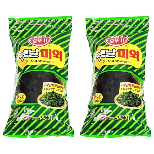 오뚜기옛날 미역, 250g, 2개