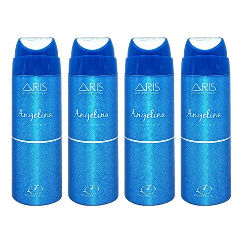 아리스 데오 바디 스프레이 안젤리나, 200ml, 4개