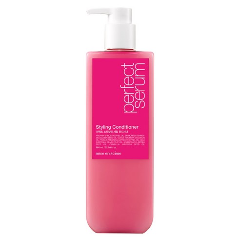 미쟝센 퍼펙트 스타일링 세럼 컨디셔너 파우더리향, 680ml, 1개