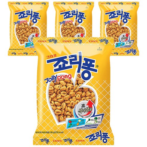 크라운 죠리퐁, 50g, 4개