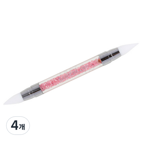 반해라 젤네일 브러쉬, BN6 (핑크), 4개
