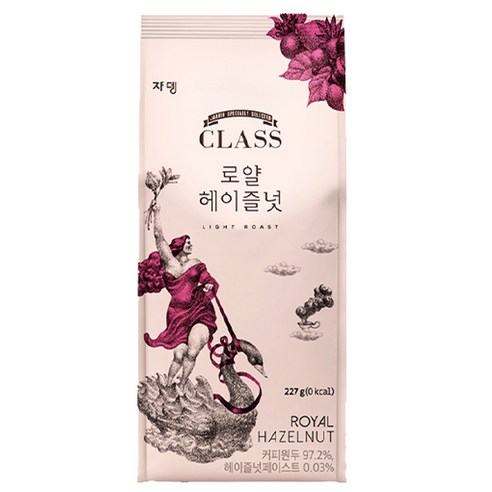 쟈뎅 클래스 로얄 헤이즐넛 원두커피, 분쇄, 227g, 1개