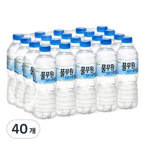 풀무원샘물 워터루틴, 500ml, 60개 생수