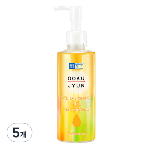 하다라보 고쿠쥰 클렌징 오일, 200ml, 5개