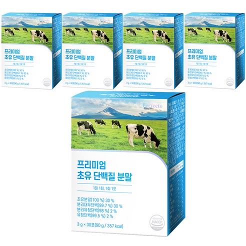 퍼펙토 프리미엄 초유 단백질 분말 스틱, 3g x 150개, 150개