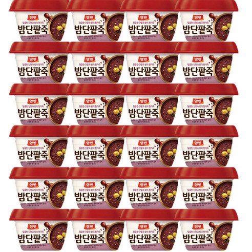 동원 양반 밤단팥죽, 285g, 24개