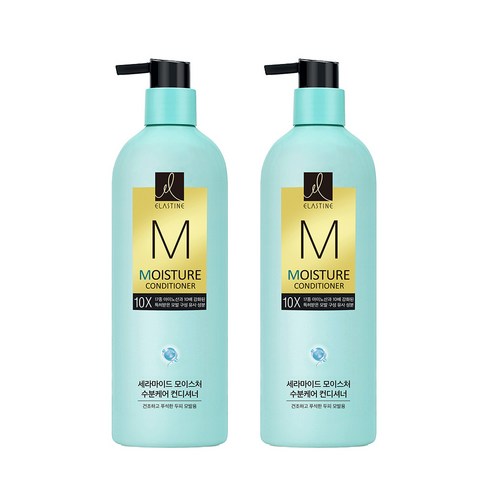 엘라스틴 모이스처 수분케어 10X 컨디셔너, 680ml, 2개