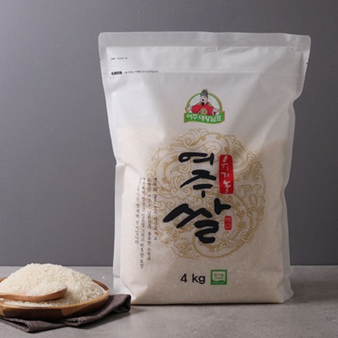 대왕님표 유기농 여주쌀, 4kg, 1개