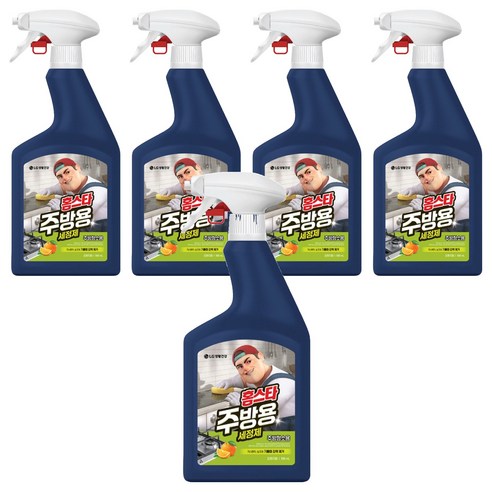 홈스타 맥스 프레쉬 주방용 세정제, 900ml, 5개