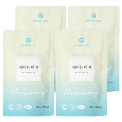 에버봄 비비 애프터, 120ml, 4개