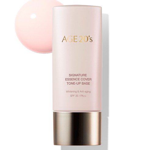 에이지투웨니스 시그니처 에센스 커버 톤업베이스 40ml, 1호(핑크), 1개
