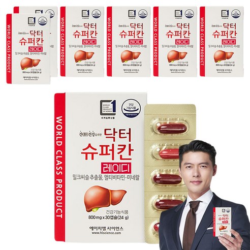 에이치엘사이언스 닥터슈퍼칸 레이디, 30정, 7개