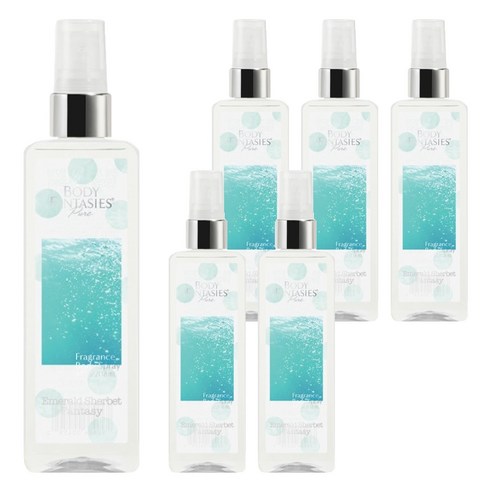 바디판타지 퓨어 바디미스트 에메랄드 셔벗 판타지, 118ml, 6개