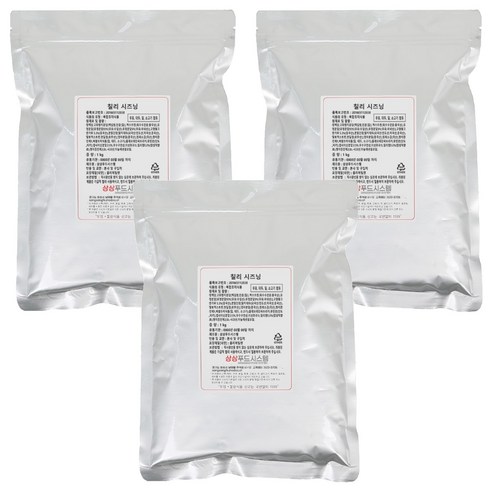 상상시즈닝 칠리 시즈닝, 1kg, 3개