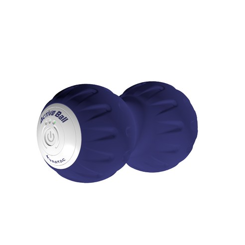 트라택 액티브 진동 마사지볼 휴대용 3단계, PURPLE, 1개
