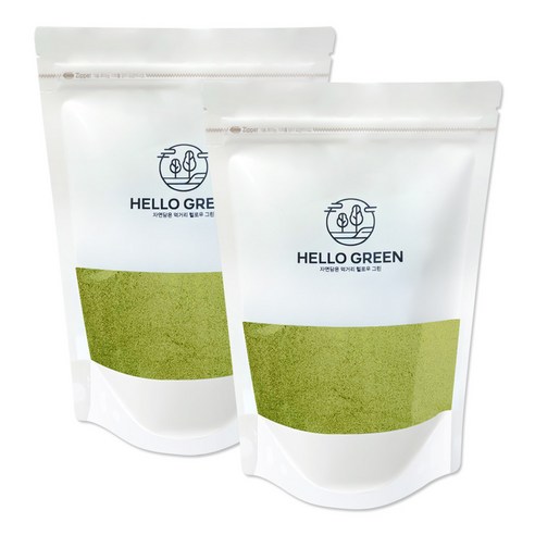 "푸석푸석한 아침, 헬로우그린 새싹보리분말로 활력 충전! 🌱 솔직 후기 & 활용법" 국산새싹보리가루500g