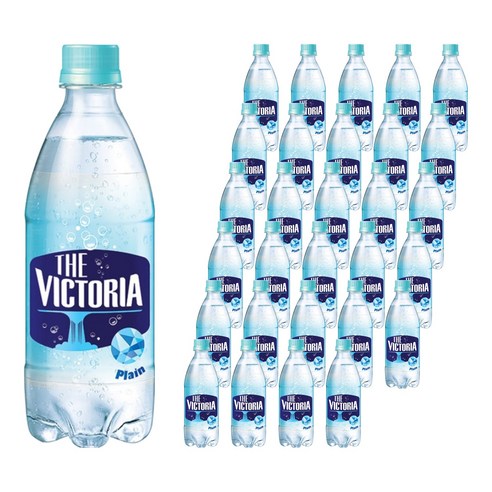 웅진빅토리아 더 빅토리아 플레인 탄산수, 500ml, 60개