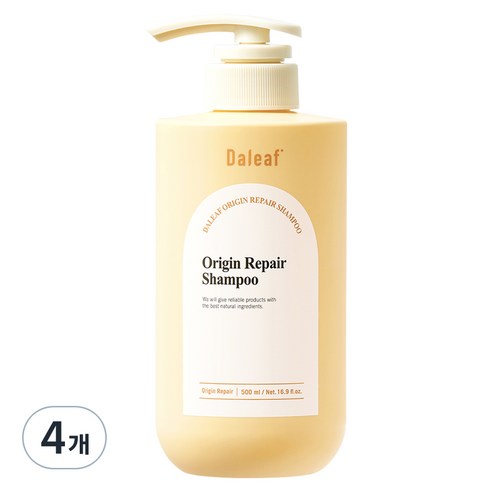 달리프 오리진 리페어 샴푸, 500ml, 4개