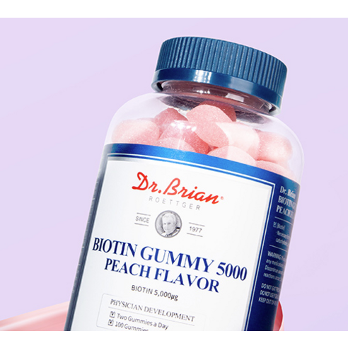 건강한 삶을 위한 필수 영양소, 닥터브라이언 비오틴 구미 5000