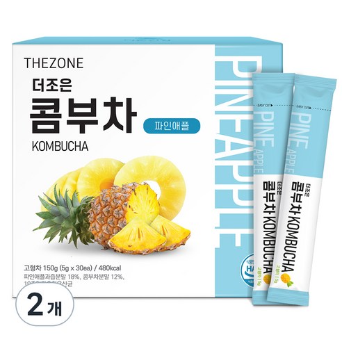 더조은 콤부차 파인애플, 건강하고 상쾌한 선택