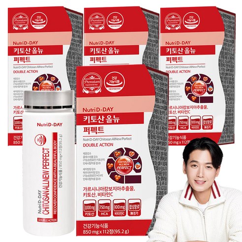 뉴트리디데이 키토산 올뉴 퍼펙트, 112정, 4개