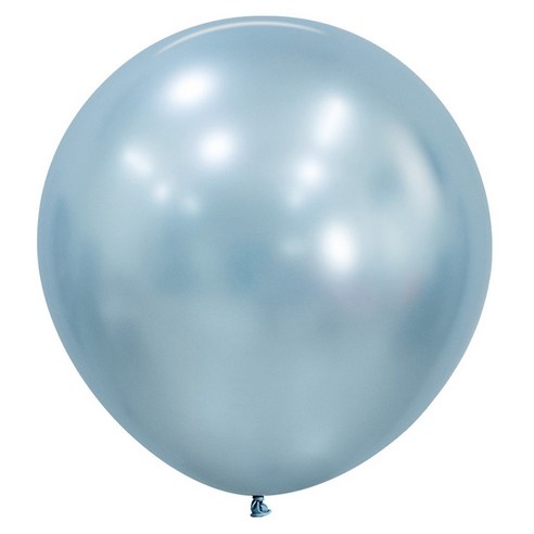 셈퍼텍스 풍선 60cm, 실크 아크틱블루, 2개