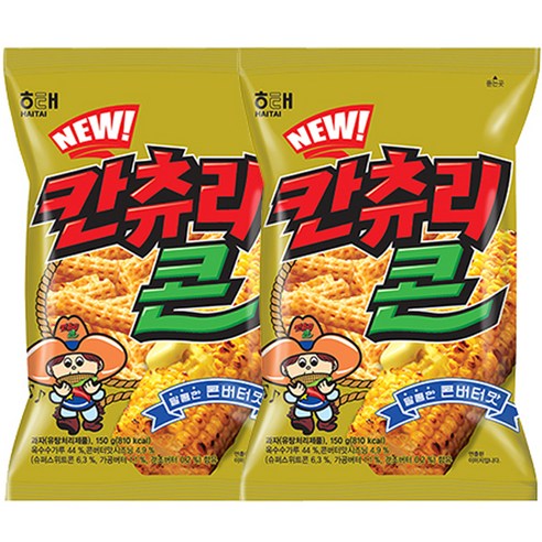 NEW 칸츄리 콘, 150g, 2개