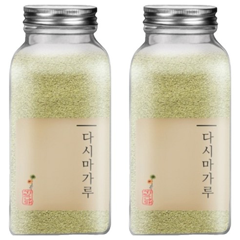 허브나래 조미료 국내산 다시마 가루 분말, 90g, 2개