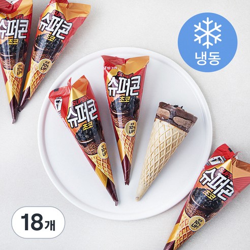 슈퍼콘 초코 (냉동), 150ml, 6개입, 3개
