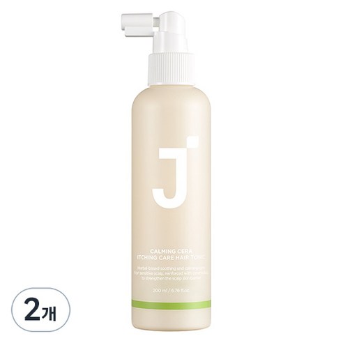 제이숲 카밍 세라 가려운 두피 헤어토닉, 200ml, 2개
