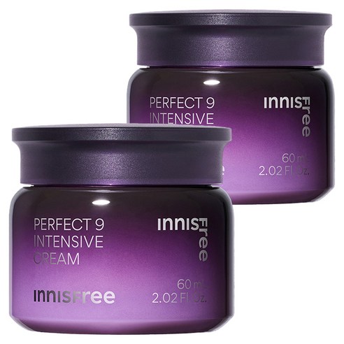 이니스프리 퍼펙트 9 인텐시브 크림, 60ml, 2개