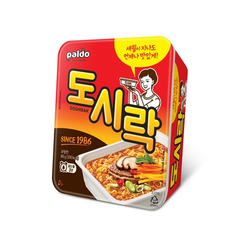추억을 되살리는 맛, 팔도 도시락 컵라면
