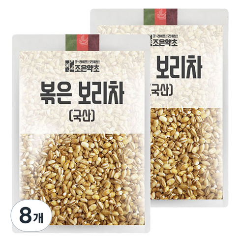조은약초 볶은 보리차, 500g, 1개입, 8개