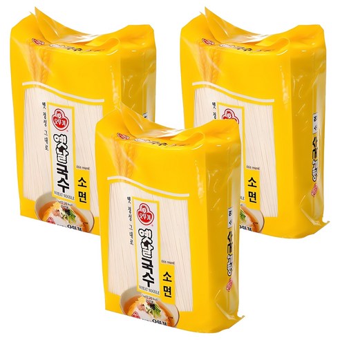 오뚜기 옛날국수 소면, 3개, 3kg