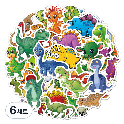 리빙홈디테일 캐리어 노트북 여행 방수 스티커 51p 세트, 타입Q, 6세트
