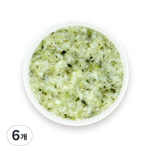 짱죽 유아용 실온 이유식 중기 죽 2, 고구마브로콜리죽, 160g, 6개