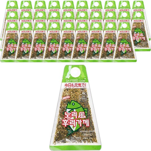 이엔푸드 노리풍 후리가케, 50g, 50개