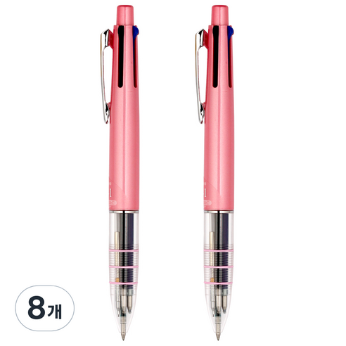 자바펜 나노&C 4 + 1 멀티펜 0.4mm, 피치, 8개