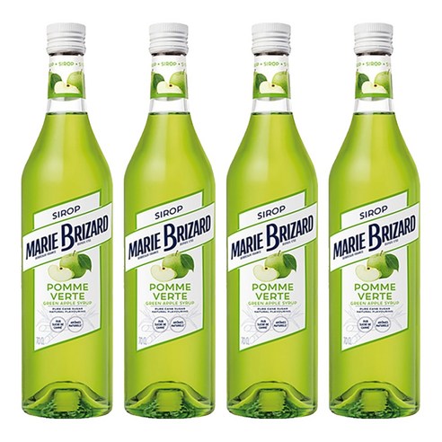 마리브리자드 그린애플 시럽, 700ml, 4개