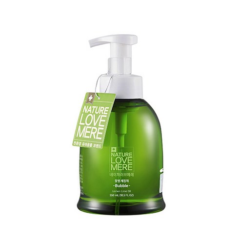 네이쳐러브메레 젖병 세정제 거품 용기형, 550ml, 1개