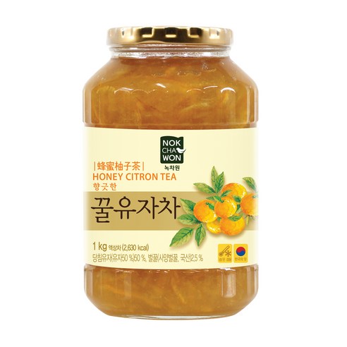 녹차원 153 꿀유자차, 1kg, 1개입, 3개