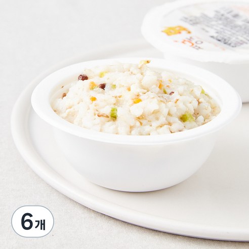 짱죽 이유식 후기 11개월부터 진밥, 혼합맛(대구살/황금팽이), 200g, 6개
