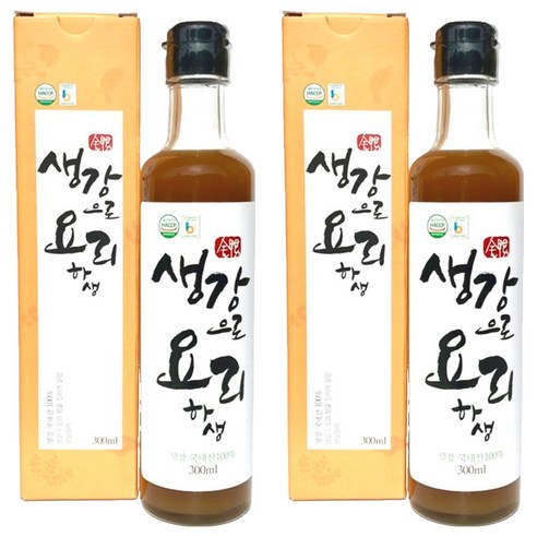 생강으로 요리하생 원액, 300ml, 1개입, 2개
